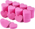 New Heart Shape Double Sided Disposable Nail File Strips Nail Mini Buffer Block File Sponge Nail Buffers