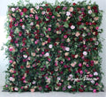 Customized Size and Design Hot Sale Popular All Roses Bridal Shower Wedding Decoration 5D White Rose Flower Wall