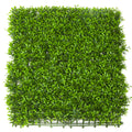 Faux Boxwood Hedge Green Grass Panels Plastic Eco-Friendly Anti-UV Outdoor Indoor Decoration Artificial Plant Grass Wall