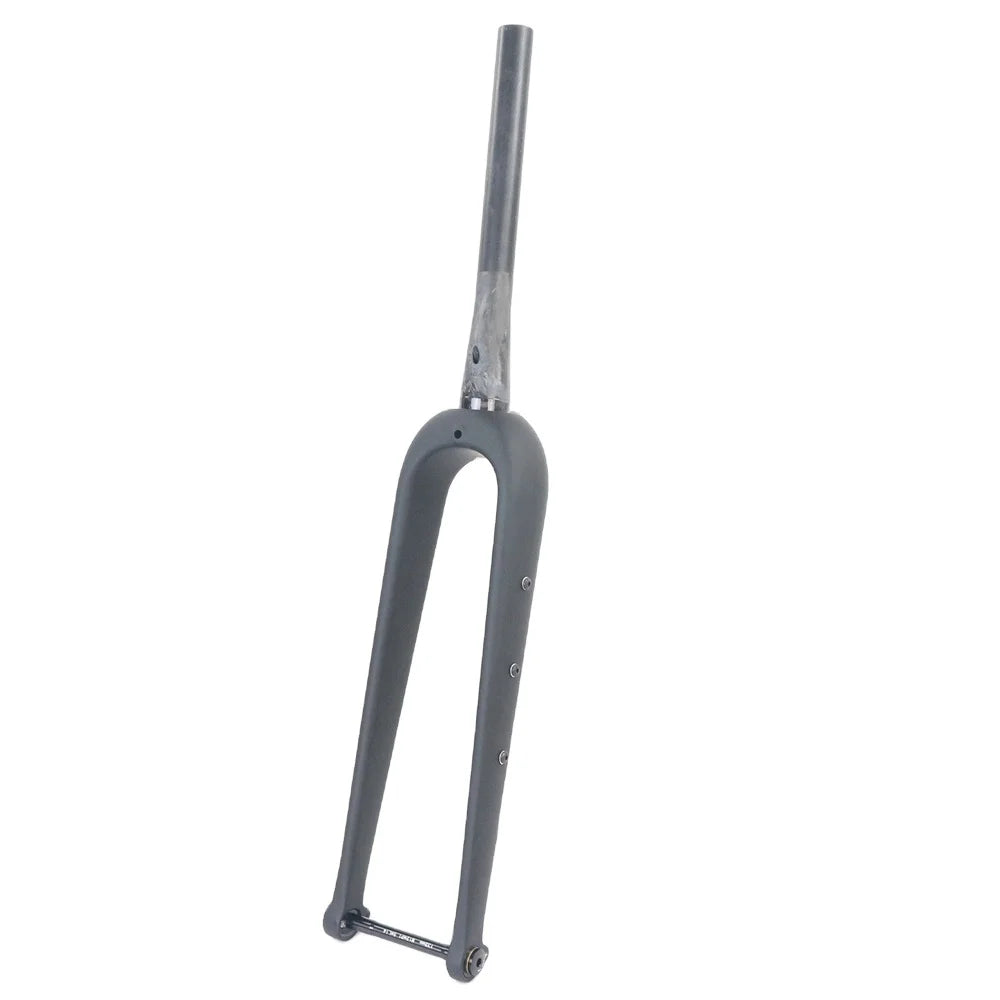 Winowsports OEM Mold Carbon Fork for Gravel Cyclocross Bike Frame Offset 50mm 55mm Disc Brake Carbon Gravel Fork
