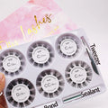Reusable Home Eyelash Kit DIY Eyelash Extension 3D Segmented Individual Lash  Cluster Volume Lashes Set