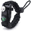 Wholesale Outdoor Adjustable Paracord Survival Bracelet with Waterproof SOS Light