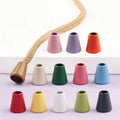Wholesale Factory-Priced Alloy Aglet Hardware Colorful Metal Cord Lock for Clothing Drawstring