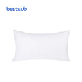 Wholesale Custom Decor Microfiber Pillow Cover for Home Hotel Knitted Technique Memory Foam Neck Design Case Sublimation