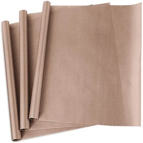16x24in Nonstick PTFE Coated Fiberglass Fabric Cookie Baking Liners