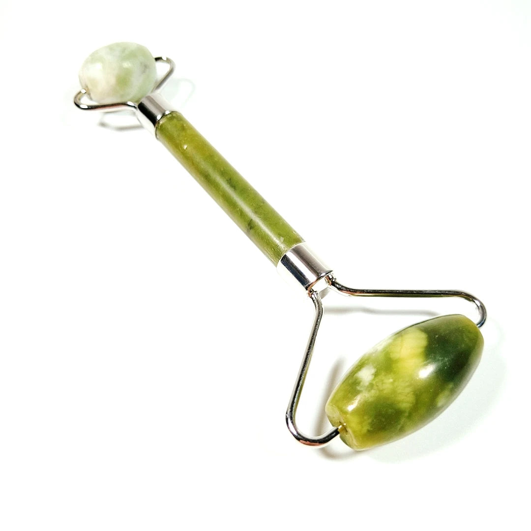 DIY Xiuyan Jade Roller Gua Sha Face Roller Facial Beauty Roller Skin Care Tools DIY