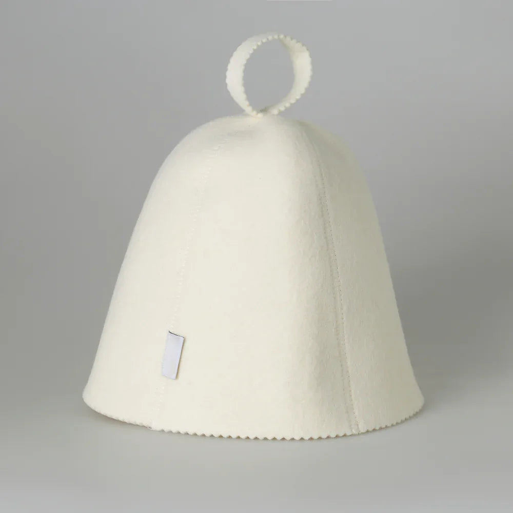Manufacturer Handcraft Custom Felt Sauna Cap Wool Sauna Hat for Russia Bath