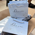 Wholesale Custom Gift Bags with Logo Shopping Bag with Hot Stamping Paper Bags Beautiful Logo