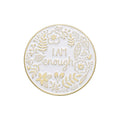 I Am Enough Enamel Pin Mental Health Awareness Brooch Lapel Badge on Backpack Clothes Accessories Pin Jewelry Gift for Friends