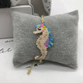 Handmade Bohemian Style Woven Beaded Women's Bracelet Cute Animal Fashion Pattern Adjustable Women's Anniversary Gift Bracelet
