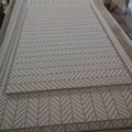 3d Waved MDF Wall Decorations Interior MDF Carved Wall Panelings China 15mm Wave Mdf Decorative Wall Panel 3d Wave Modern Design