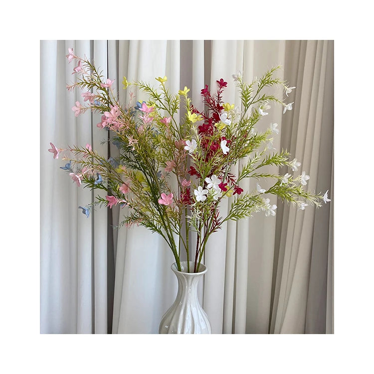 Wholesale Periwinkle Artificial Flowers for Christmas Graduation Valentine's Day Mother's Day Decorations