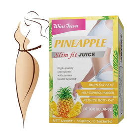 Herbs Slim Fruit Ananas Juice Powder Diet Flat Detox Tummy Weight Loss Pineapple Slimming Juice