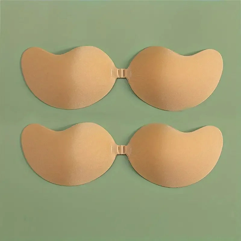 Super Sticky Invisible Push up Reusable Self Adhesive Bra Backless Breast Lift Bra for Women
