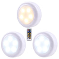 Timer Wireless Kitchen Under Cabinet Lighting Battery Powered Led Puck Light
