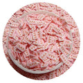 Kawaii Strawberry Cakes Polymer Clay Slices Fruit Handmade Sprinkles for Diy Scrapbook Phone Cover Embellishment