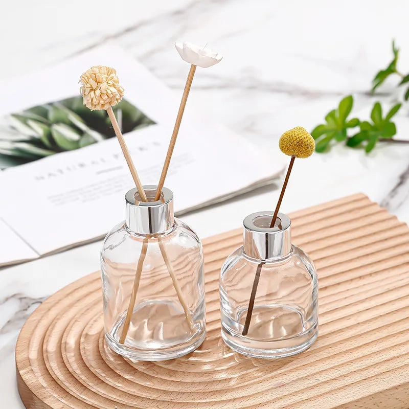 Glass Bottle Aroma Oil Diffuser 100ml 150ml 200ml 220ml Freshener Perfume Glass Aroma Oil Diffuser Bottle