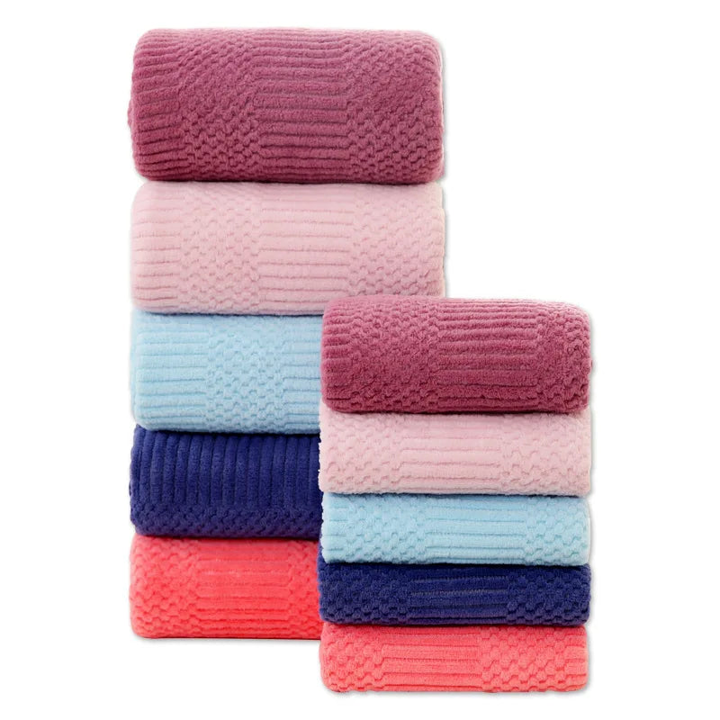 Custom logo Factory Wholesale Bath Towel pink for Plus Size 600gsm  Accessories in Gift Box Hand Towel for Spa Bathroom
