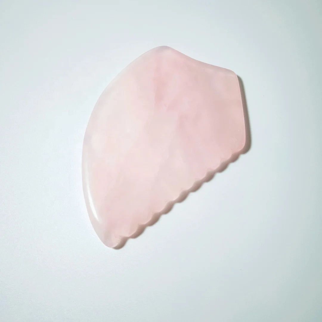 HZ Facial Gua Sha Natural Rose Quartz Guasha Boards