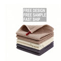 Custom Logo 100% Cotton Waffle Weave Kitchen Dish Cloths Ultra Soft Absorbent Quick Drying Dish Towels for Household Daily