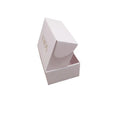 Custom Pink Corrugated Paper Box for Clothing & Shoes Embossed & Matt Laminated for Gift Packaging & Storage