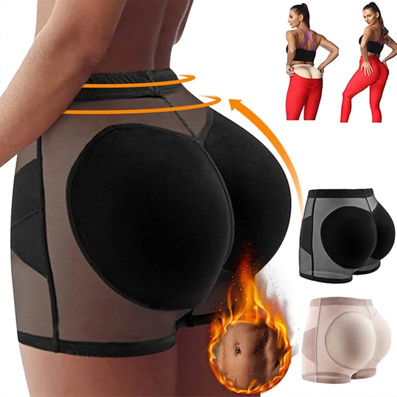 Wholesale Shapewear Tummy Wrap Shorts Colombianas Waist Trainer Shaper Panties Enhancer Hip High Waist Butt Lifter