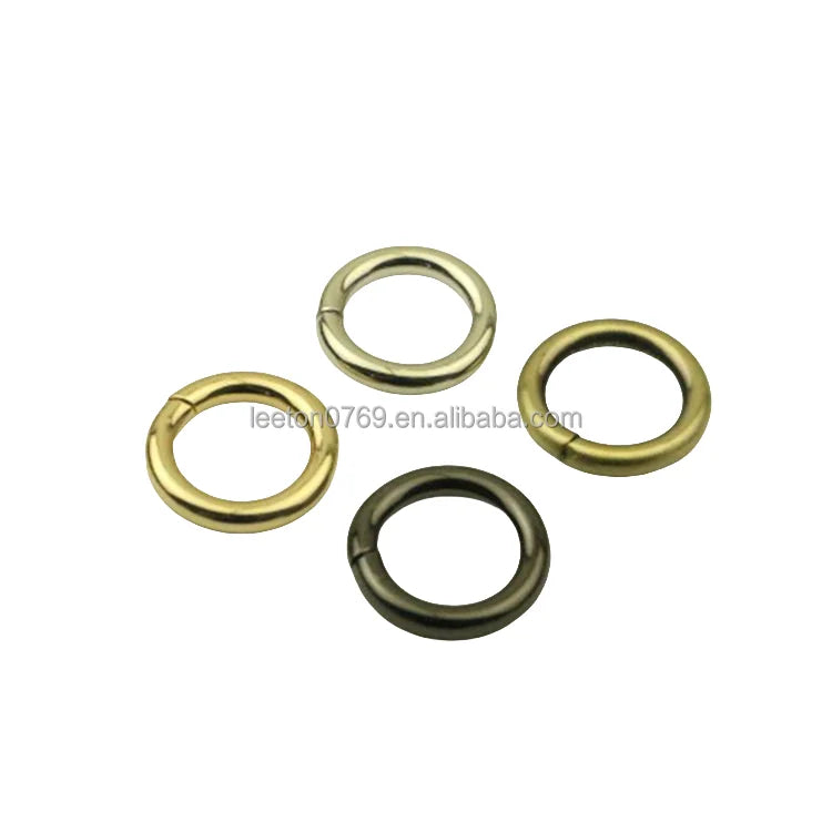 Stock Supply 15mm Small O Round Ring Bag Buckle