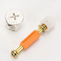Thickened Three in One Connection Screw Eccentric Wheel Nut Wood Wnnecting Piece Nut Furniture Hardwareheel Cabinet Combined Co