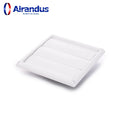 HVAC System Outdoor Wall Custom Filters Ventilation square Plastic Duct Adjustable Return air Grille for Wall and Ceiling