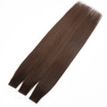 Cuticle Aligned Seamless Injected Russian Remy Human Hair Pieces Double Drawn Invisible Tape in Hair Extensions