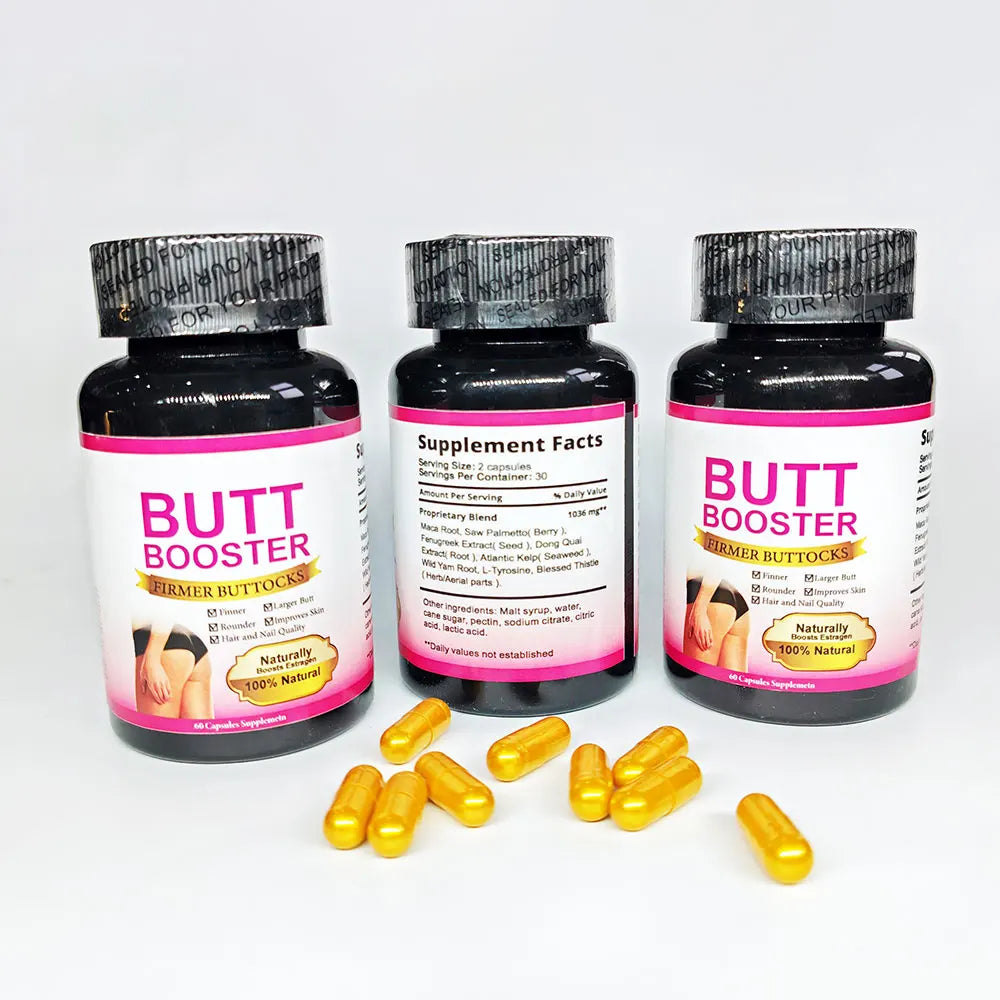 Original Maca Plus Capsules for Women Curves & Energy Natural Herbal Hip Enhancement Supplement