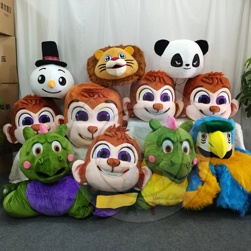 Professional Custom Mascot Costume Custom Factory China/Customized Any Style Doll Mascotte Head