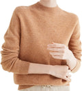Women's Casual Winter Warm Pullover Sweater Seamless Knitted Tops Outfit with Front Logo Print Wholesale Fashion for Ladies