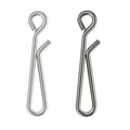 Stainless Steel Fast Clip Lock Snap Solid Rings Safety Snaps Fishing Accessories Hook Connector Tool