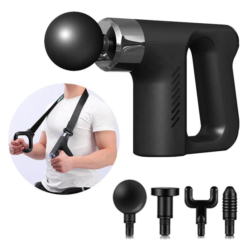 Best Selling Professional High-Intensity Deep Tissue Percussion Body Massage Gun Relaxing Muscle Massager