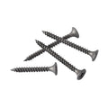 DongJI Gray Phosphating Steel Cross Recessed Self Tapping Wood Screws Flat Head Drywall Nails Screws Security Screw
