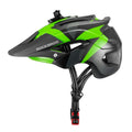 ROCKBROS Bicycle Adult Light Helmet with Rear Lights Headlight Camera Bracket Mtb Visor Helmet Bicycle Helmet