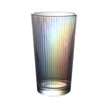MSH Factory Price Japanese-style Gradient Glass Cup With Vertical Pattern Household Drinkware Coffee Cup