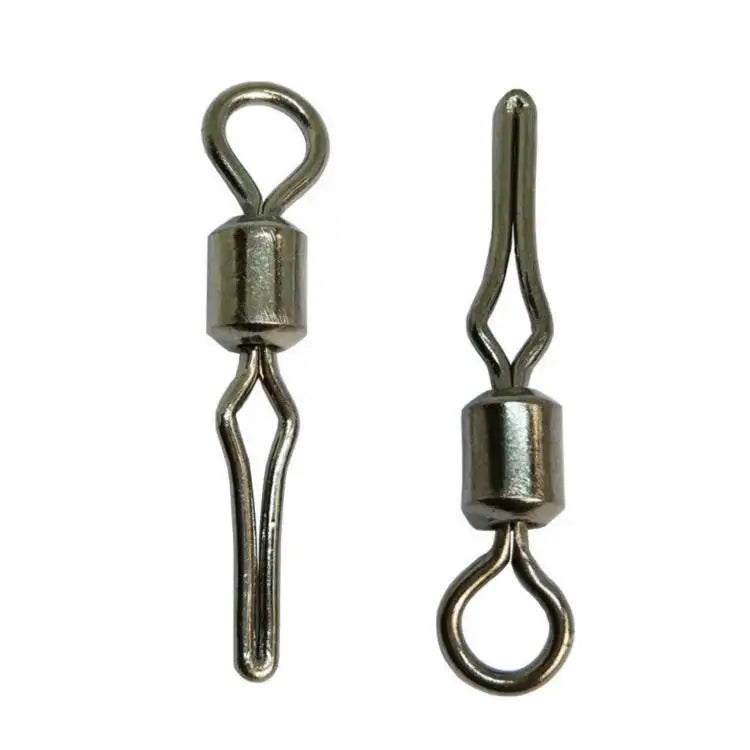 Brass Rolling Swivel with Side Line Clip for Snaps & Swivels Product Line Accessory