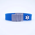 More Size Metal Tag Custom logo Stainless Steel Id Plate for ID Bracelets