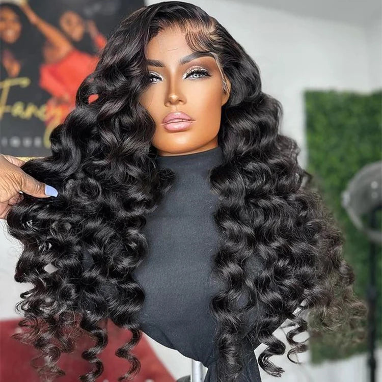 Vietnamese Loose Wave Wigs Virgin Human Hair hd Lace Front Human Hair Loose Wave Invisible Lace Human Hair Wig