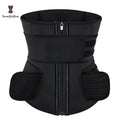 Waist Trainer 9 Steel Bones Firm Control Plus Size Breathable Slimming Shaper for Women Black
