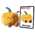 Low Price Customization Pumpkin Plush Toy Vegetable Plush Pendant Stuffed Animal Toys Custom