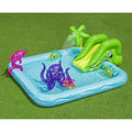 Bestway 53052E Inflatable Kids Water Play Center and Fantastic Aquarium Pool