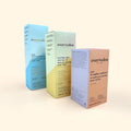 100ml 300ml Soft Touch Film Special Textured Paper Box Hair Care Packaging Box for Shampoo Body Powder