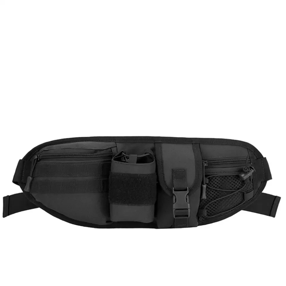 Waterproof Nylon Waist Bag Tactical Hiking Outdoor Camping Shoulder Bum Belt Sport Bags Fanny Pack for Sports