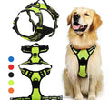 Pet Harness Reflective No Pull Adjustable Easy Control Dog Harness Medium Large Heavy Duty Dog Harness