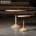 WISEMAX FURNITURE Nordic Modern Optional Size Wooden Dining Tables Dining Room Restaurant bar Round Tables