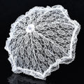 Lace Floral Wedding Umbrella Photography Dance Props Sun Protection Parasol Handmade Art Craft Decoration Umbrella