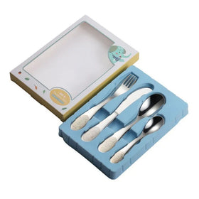 Kids Cutlery Set with Box 304 Stainless Steel Cutlery in Stock Knife Fork Spoon